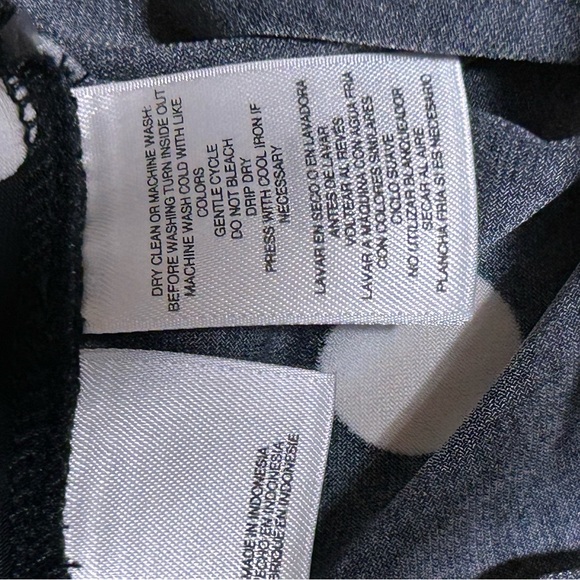 Black and White Polka Dot Skirt - Picture 3 of 8